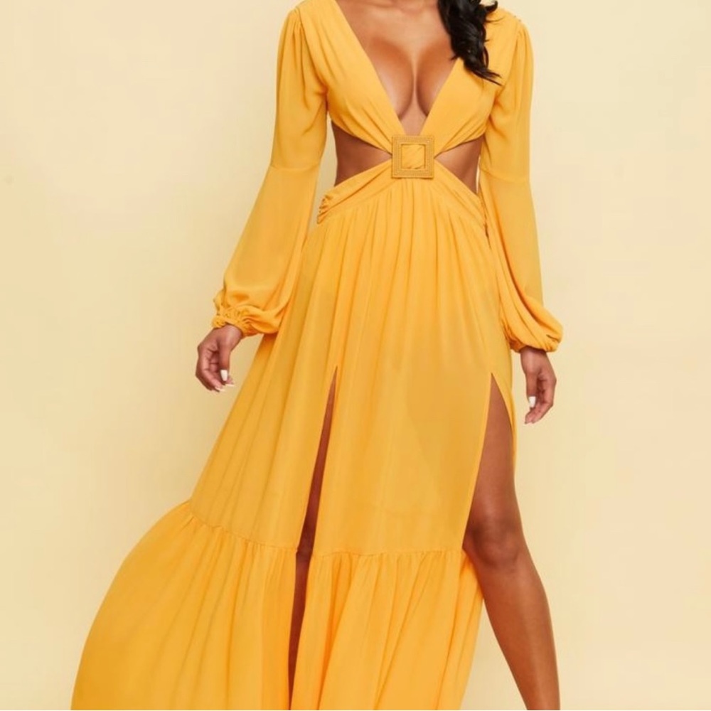 Cutout bodysuit dress